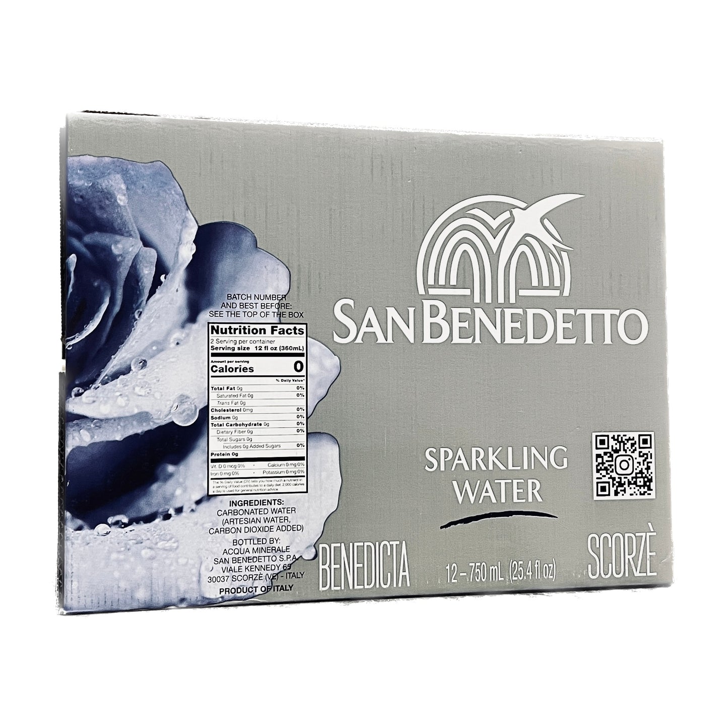 San Benedetto Mineral Water Prestige Rose Sparkling 750ml Case