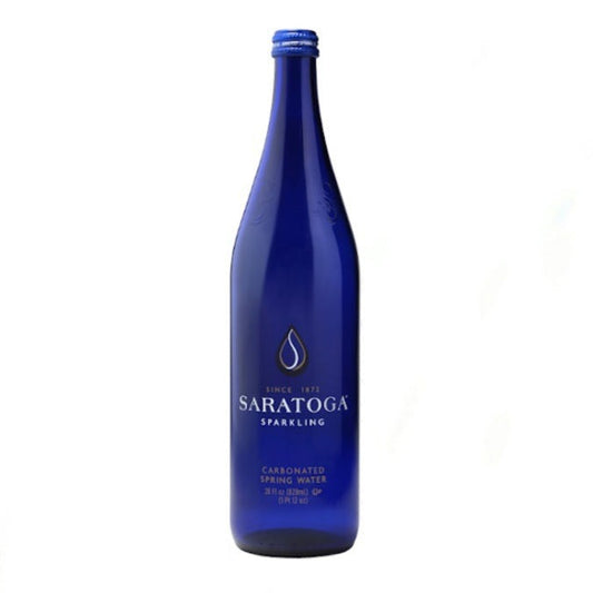 Saratoga Sparkling Carbonated Spring Water 28oz