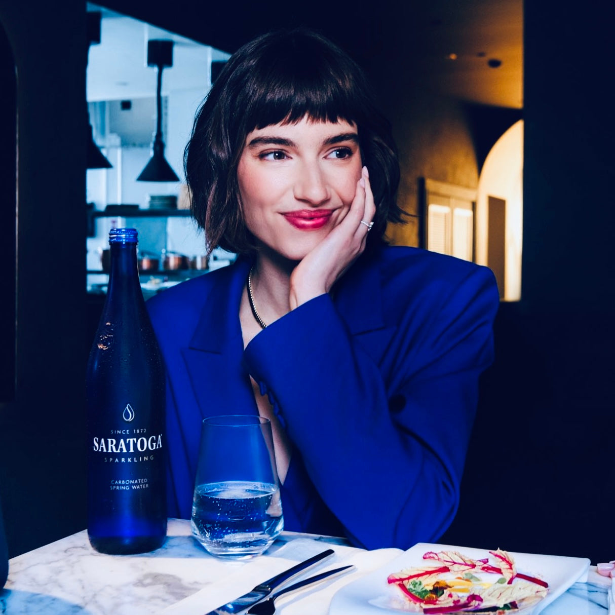 Saratoga Sparkling Carbonated Spring Water Sparkling Mineral Water