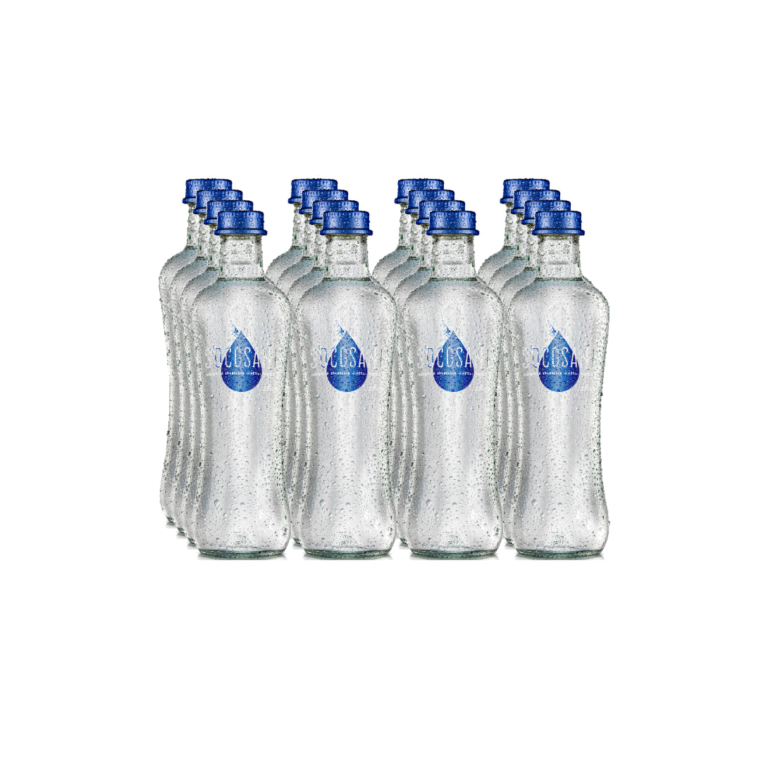 Socosani Sparkling Natural Mineral Water 12oz Case