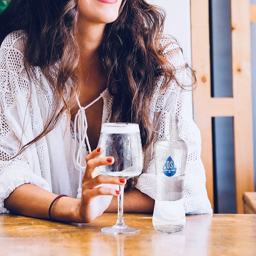 Socosani Sparkling Natural Mineral Water 12oz Premium Sparkling Water