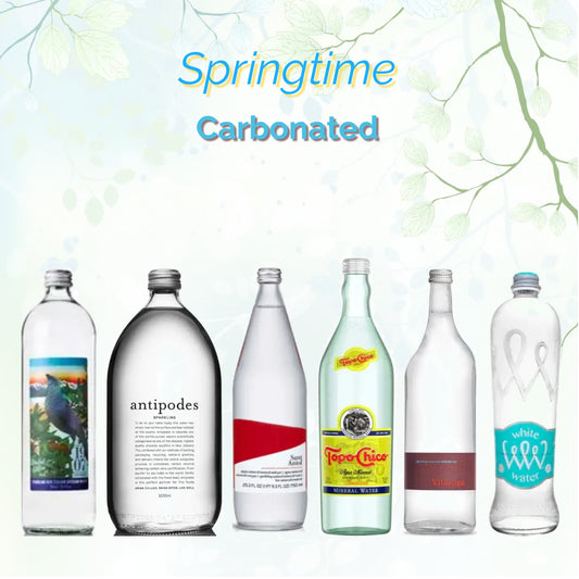 Sparkling Premium Mineral Spring Bottled Waters