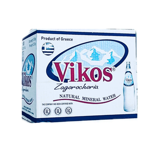 Vikos Natural Mineral Water 1L Case
