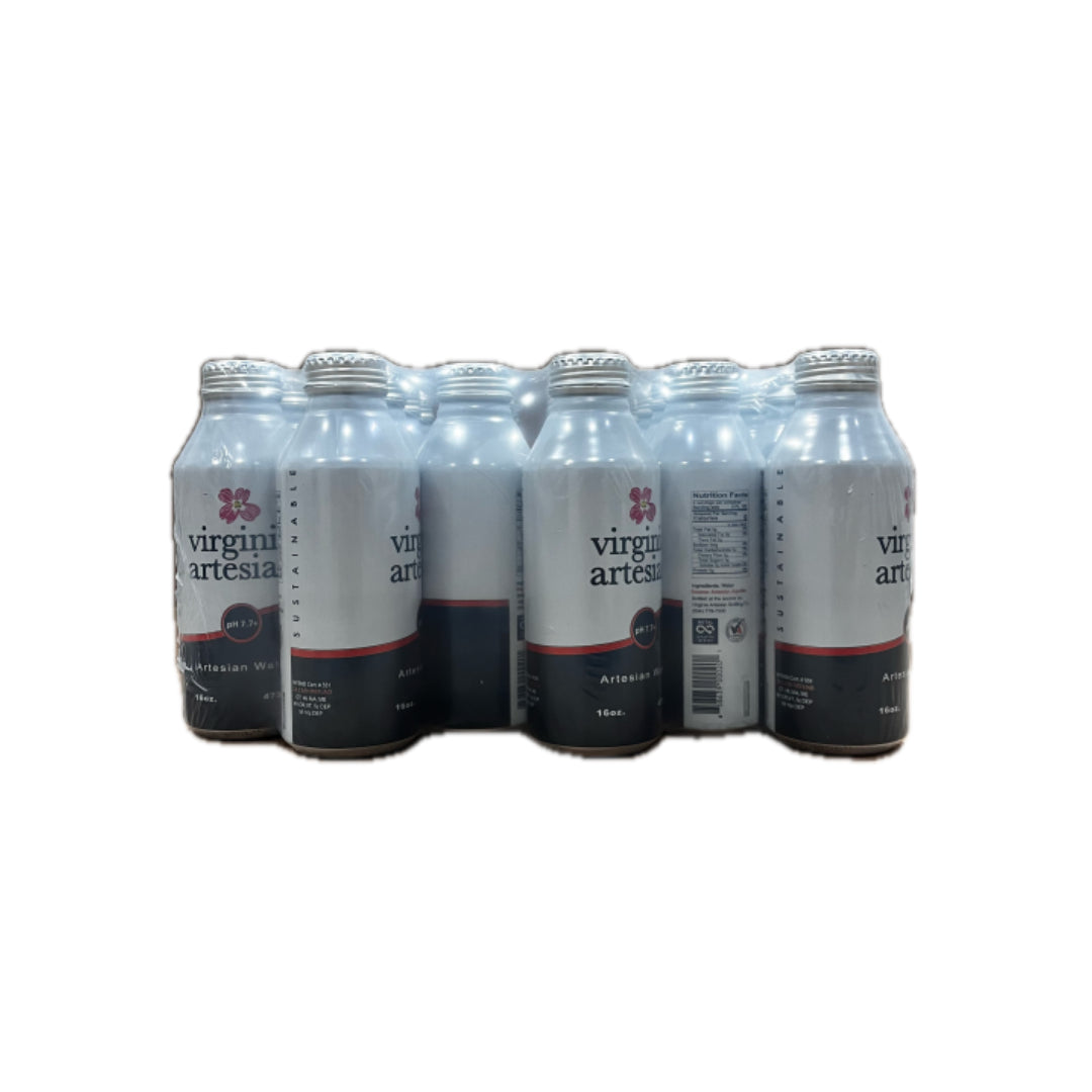 Virginia Artesian Bottled Water Aluminum 24 Pack