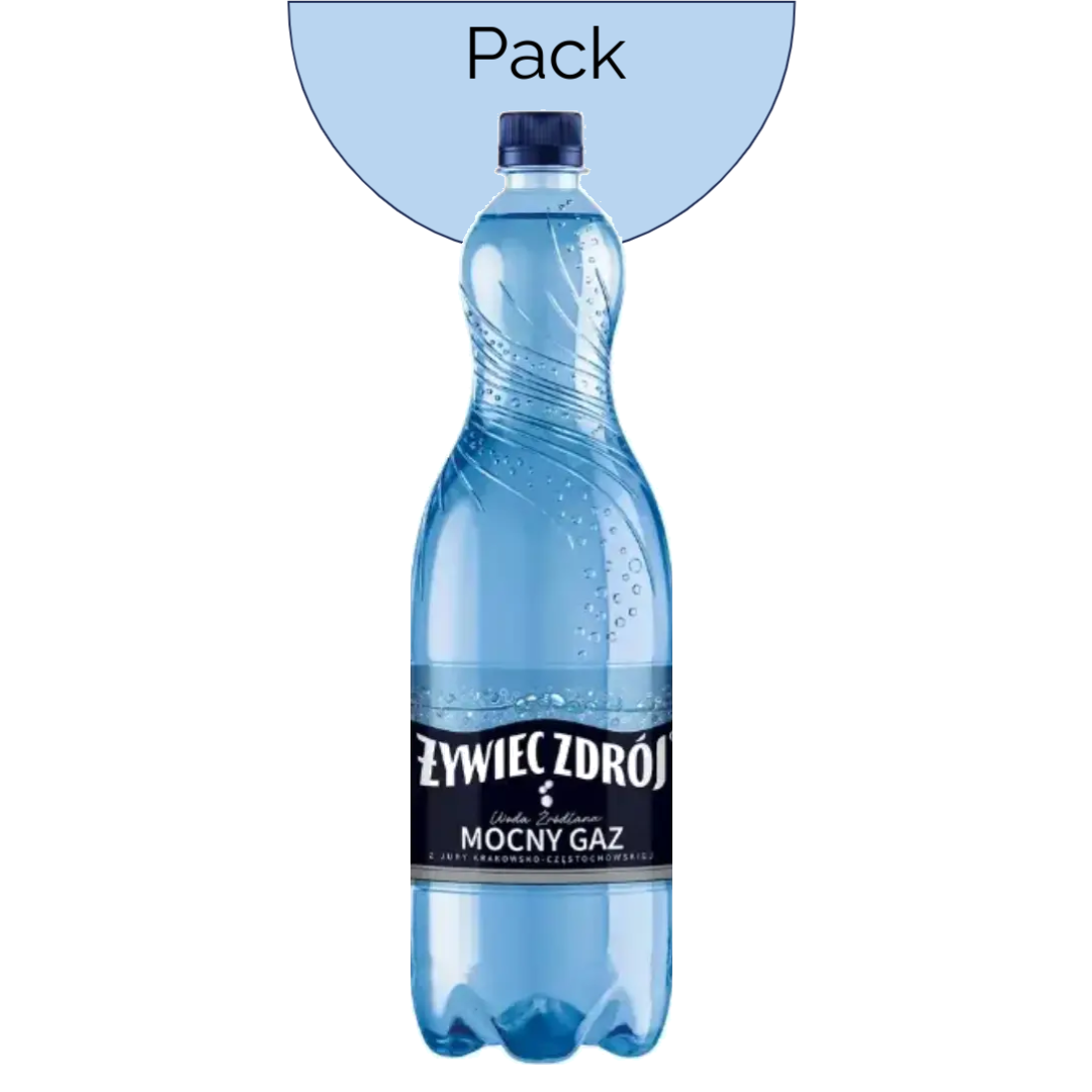 Zywiec Zdroj Sparkling Bottled Water 6 Pack
