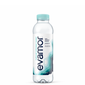evamor artesian alkaline 20oz bottle water