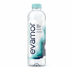 evamor artesian alkaline 32oz bottle water