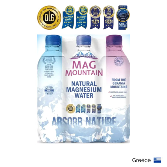 MagMountain Natural Magnesium Water 12 Pack