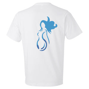 Salacious Drinks - Bold Salacious White Tee - Back