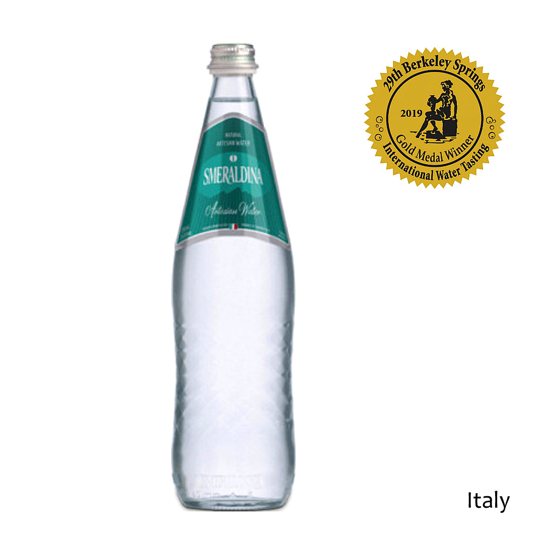 Smeraldina 750ml Artesian Italian Glass Bottled Water