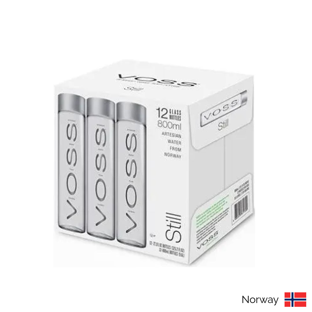 Voss Still Water Glass - Case of 12 - 800ml