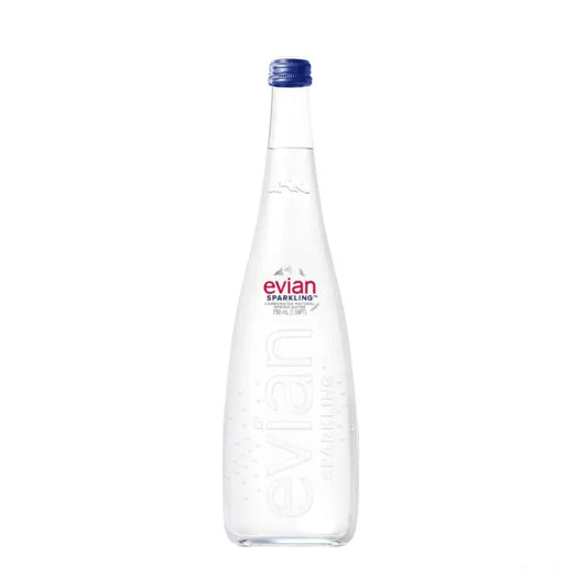 evian Natural Spring Water, 750 ML (25.36 fl oz) bottle